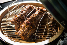 Učitajte sliku u preglednik galerije, Big Green Egg Ribs and Roast Rack (Big Green Egg stalak za rebarca i pečenje)