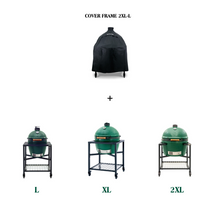 Učitajte sliku u preglednik galerije, Big Green Egg zaštitno pokrivalo za L, XL i 2XL u okviru