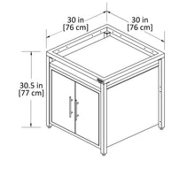 Učitajte sliku u preglednik galerije, Big Green Egg Expansion Cabinet (Big Green Egg kabinet za proširenje)
