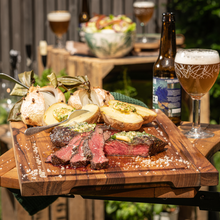 Učitajte sliku u preglednik galerije, Big Green Egg Wooden EGG Mates (Big Green Egg pomoćni stolovi od drveta akacije)