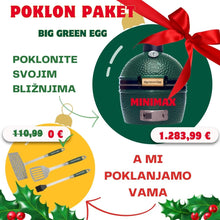 Učitajte sliku u preglednik galerije, BIG GREEN EGG POKLON PAKET No. 1
