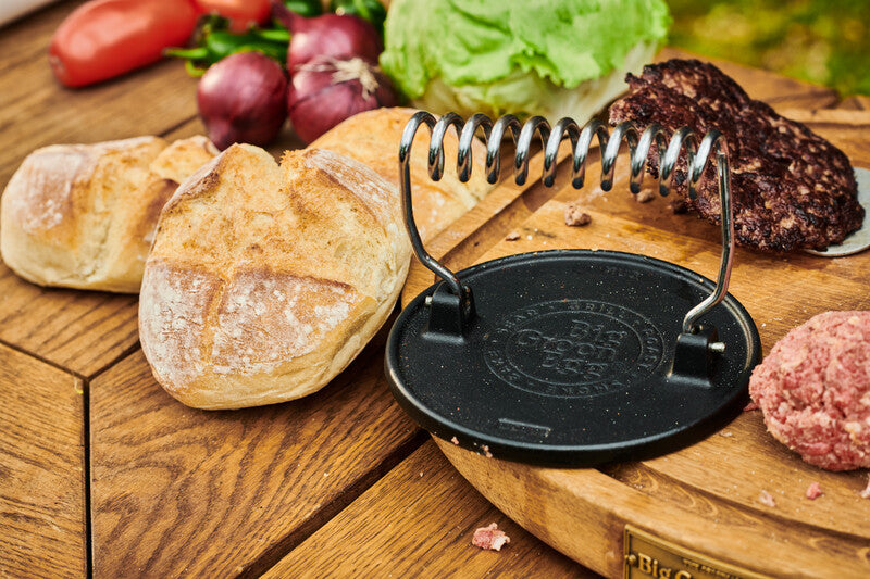 BIG GREEN EGG PREŠA OD LIJEVANOG ŽELJEZA (GRILL PRESS)