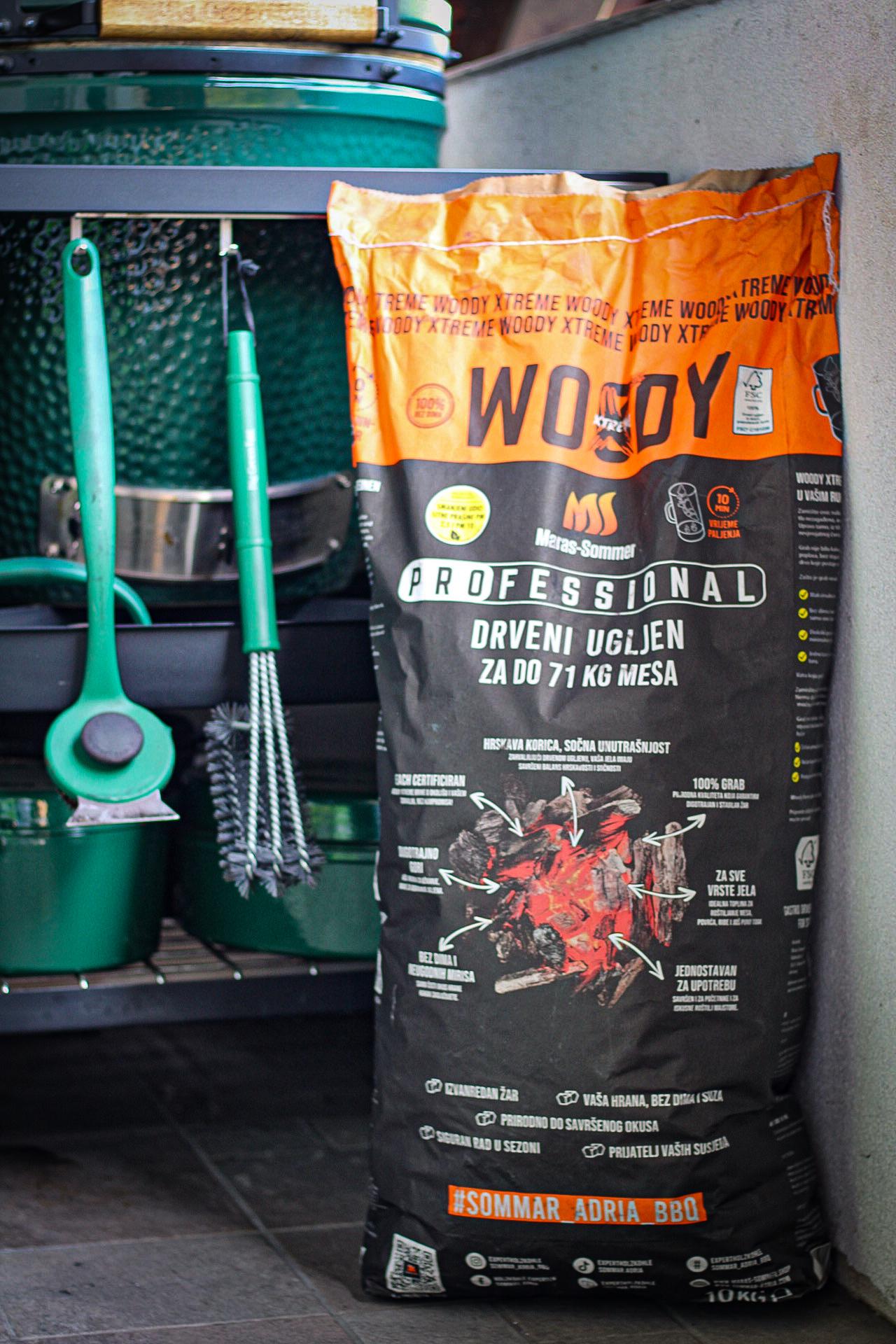 WOODY XTREME DRVENI UGLJEN