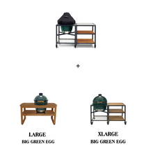 Učitajte sliku u preglednik galerije, Big Green Egg zaštitno pokrivalo za XL i XL u stolu/okviru
