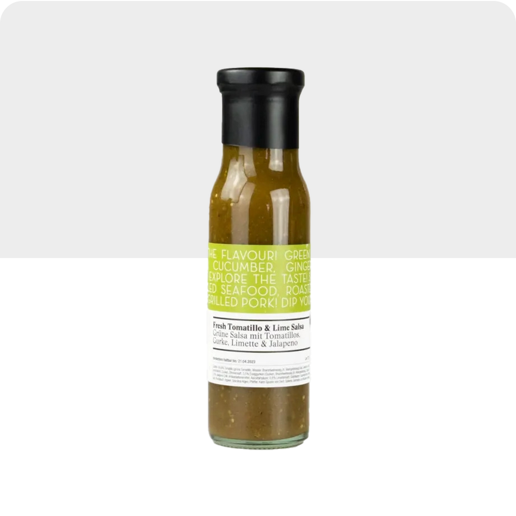 Fresh Tomatillo & Lime Salsa
