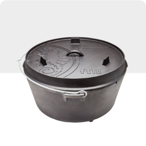 Dutch Oven ft18 s nogicama (Lonac od lijevanog željeza)