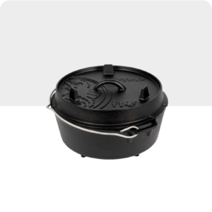Dutch Oven ft4.5 s nogicama (Lonac od lijevanog željeza)