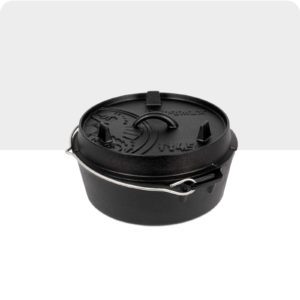 Dutch Oven ft4.5 s ravnim dnom (Lonac od lijevanog željeza)