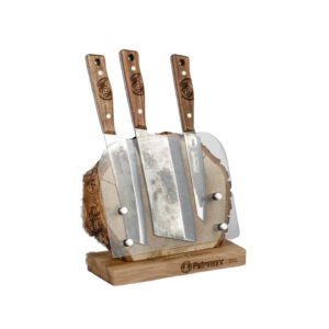 EKSKLUZIVNA PONUDA- Petromax knife & display for petromax knives (Set Petromax noževa & stalak za Petromax noževe)