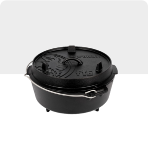 Dutch Oven ft6 s nogicama (Lonac od lijevanog željeza)