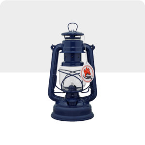 Feuerhand Hurricane Lantern 276 kobalt plava (Feuerhand lanterna - plava)