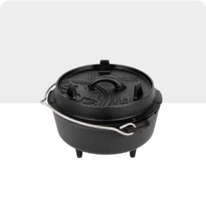 Dutch Oven ft3 s nogicama (Lonac od lijevanog željeza)