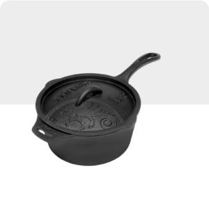 Petromax Cast-iron saucepan with lid kr2 (Petromax lonac od lijevanog željeza s poklopcem kr2)