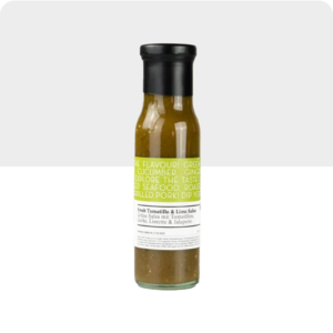 Fresh Tomatillo & Lime Salsa
